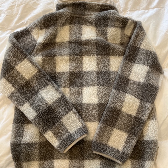 Abercrombie & Fitch Women’s half zip Sherpa - Picture 4 of 4